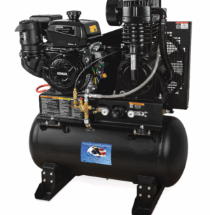 ACS 30-Gal. Base Mount Two-Stage Gasoline Air Compressor