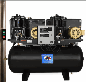 ACS M Series 120-Gal. Two-Stage Electric Duplex Air Compressor