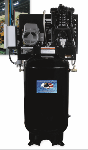 ACS M Series 80-Gal. Two-Stage Electric Vertical Air Compressor