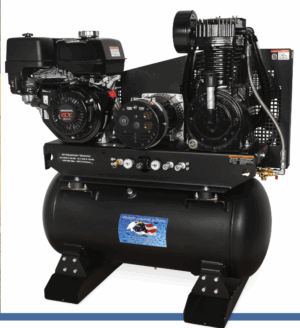 ACS 30 Gal. Two-Stage Gasoline Air Compressor & Generator Combo