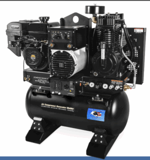 ACS AGW Series 20 or 30 Gal. Two-Stage Gasoline Compressor & Generator & Welder Combo