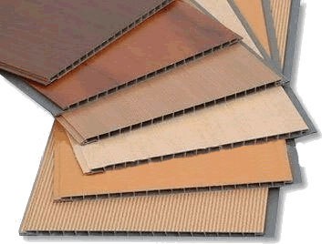 Wood paneling PVC colors