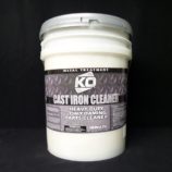 Cast iron cleaner heavy duty low foaming parts clearner