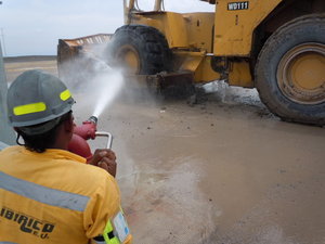 Manual Wash Operation in oilfield